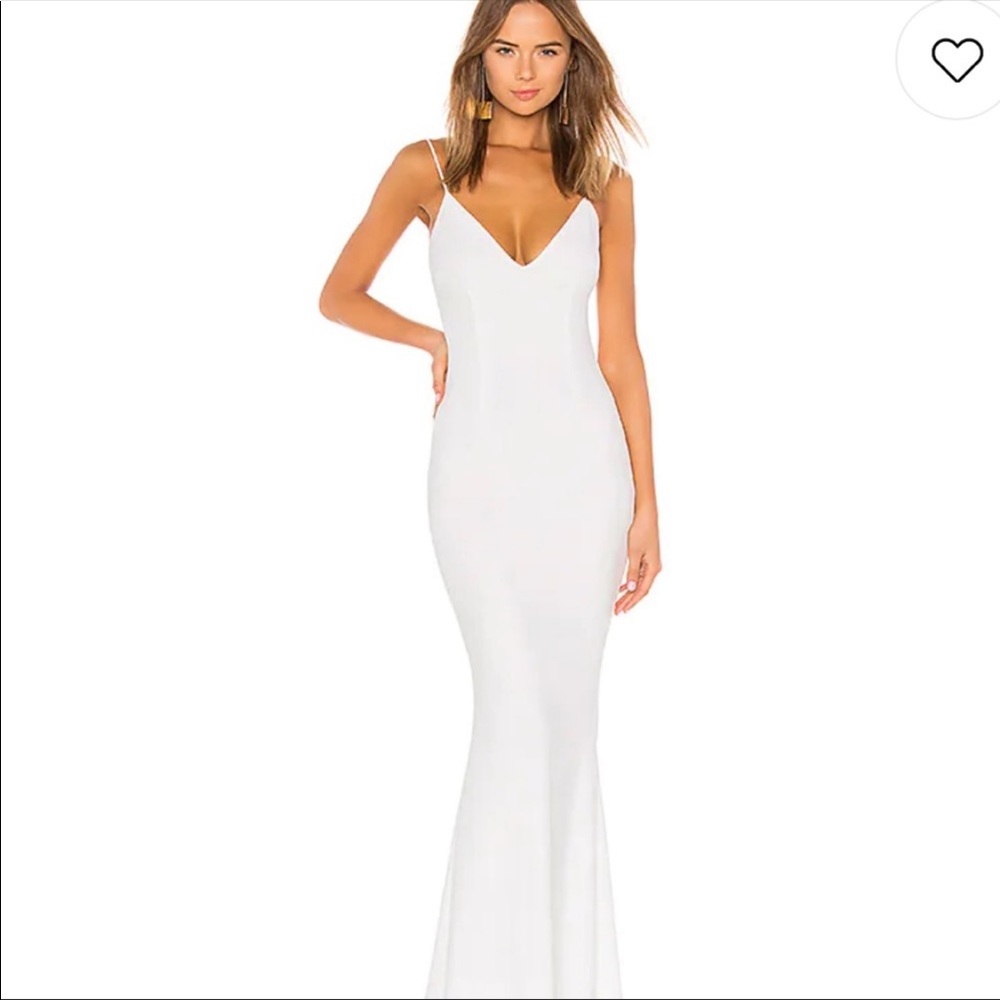 Bambi Gown in Ivory Katie May Size 8